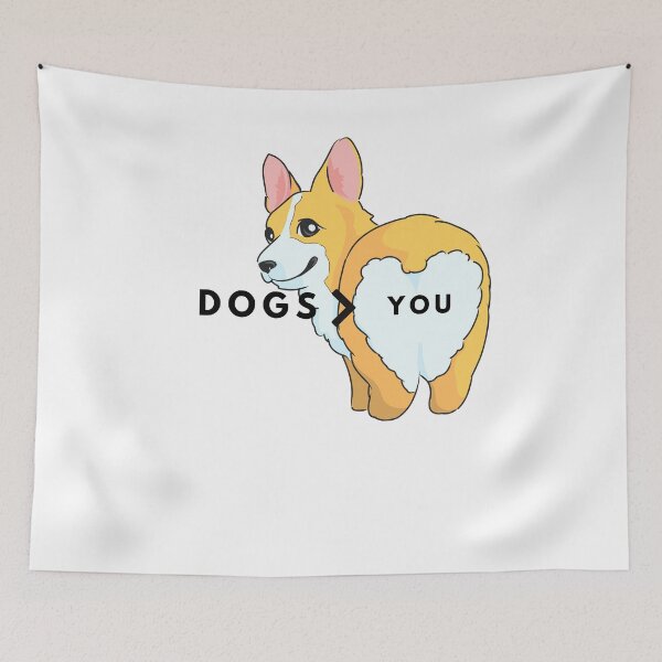 Item preview, Dogs more than YOU. Dog funny  designed and sold by T-Look.