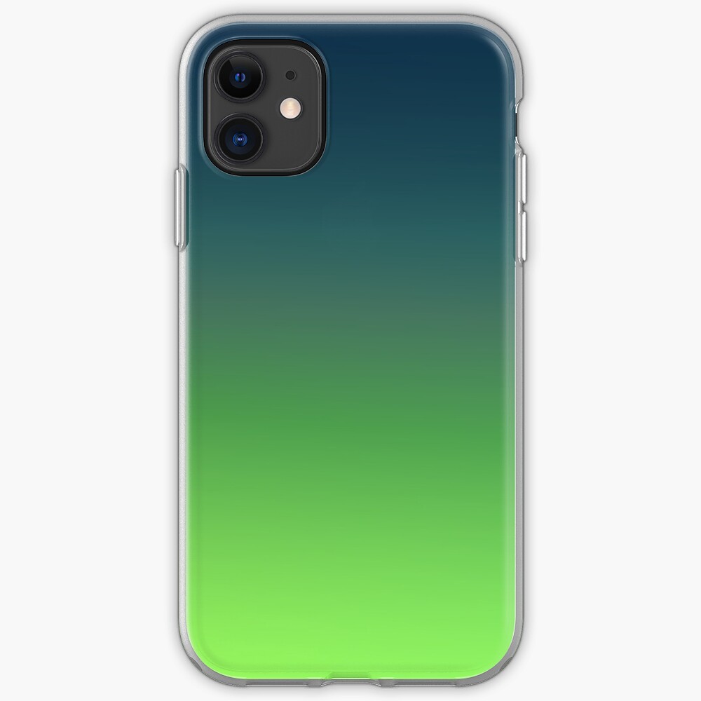 "DARK GREEN Plain Color iPhone Case and Other Prints" iPhone Case