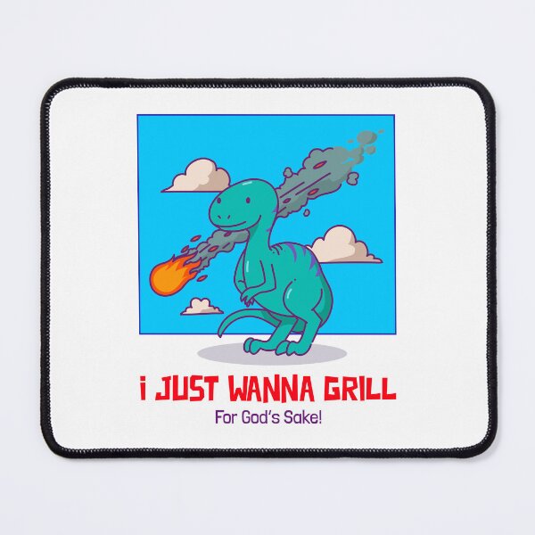 Item preview, I Just Wanna Grill for God's Sake designed and sold by Echo Aesthetics.