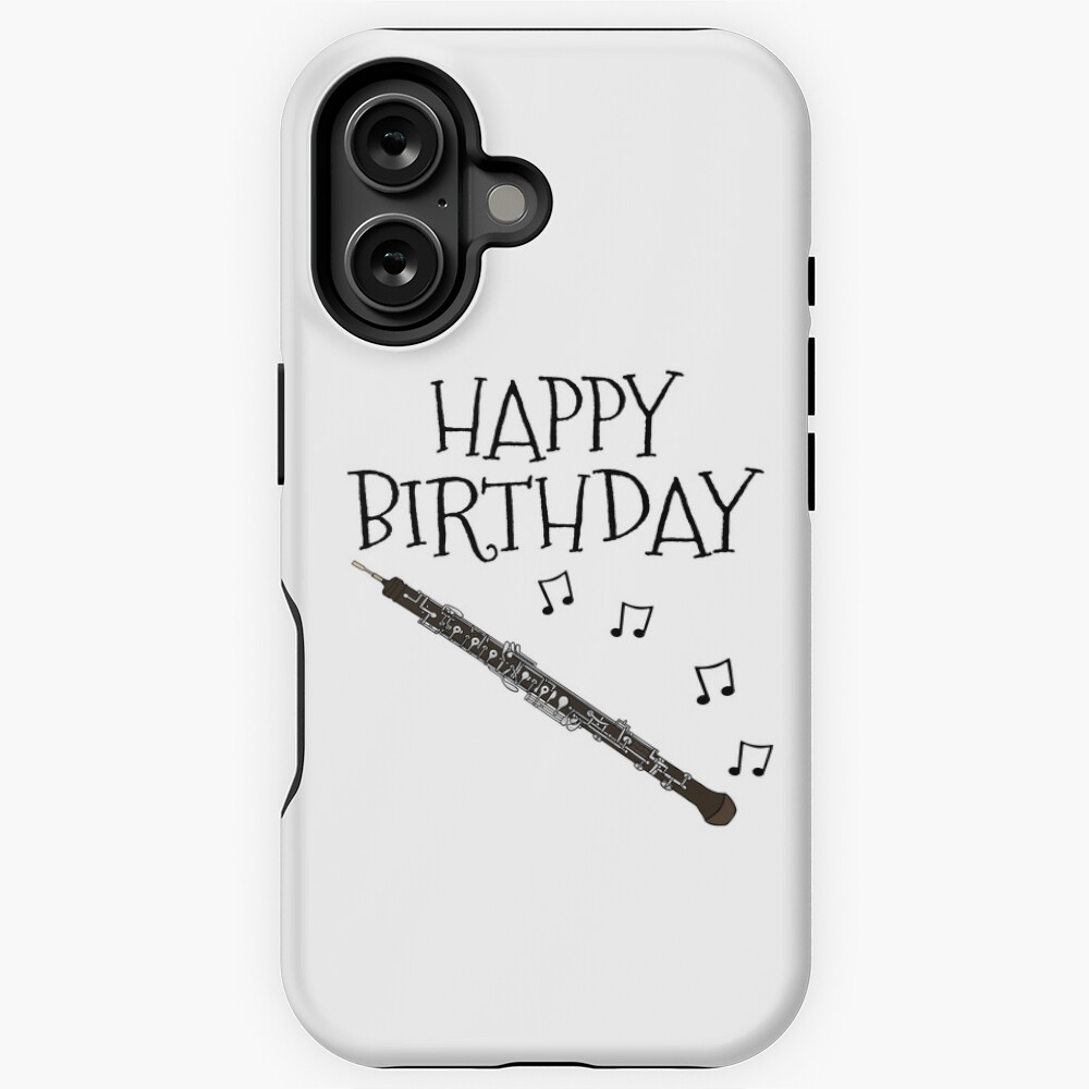 Happy Birthday Oboe Oboist Woodwind Musician Happy Birthday Oboe Oboist Woodwind Musician