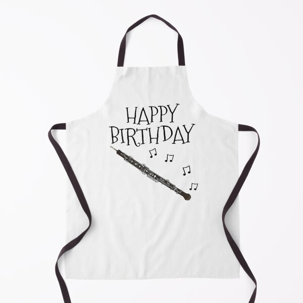 Item preview, Happy Birthday Oboe Oboist Woodwind Musician designed and sold by doodlerob.