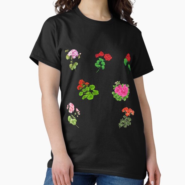 Vista previa del artículo con la obra «Flores de geranio», diseñado y vendido por silviaol.