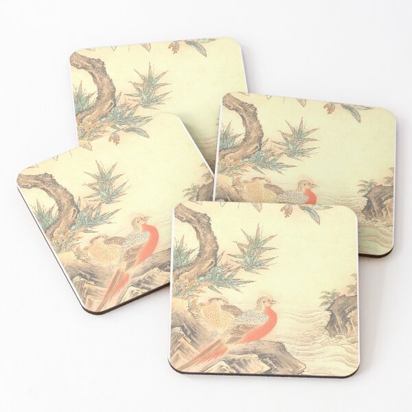Item preview, Pheasants among Trees: Flowers of the Four Seasons designed and sold by Ktwop.