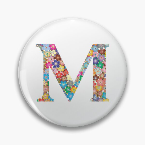 Item preview, Floral, Letter M designed and sold by Clothingspot.
