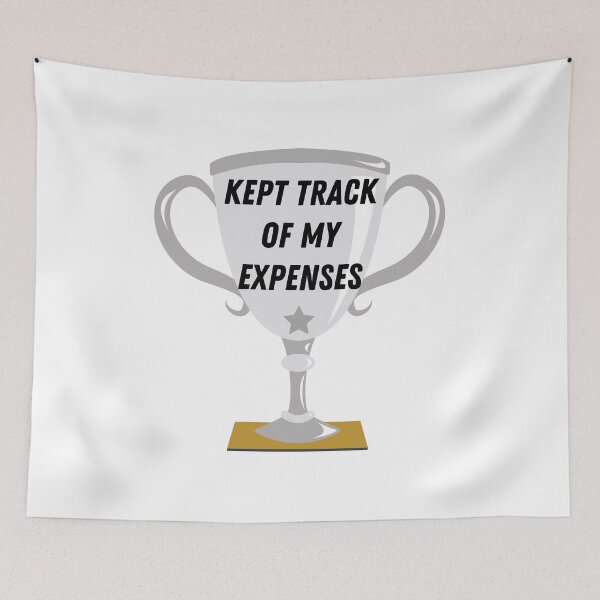 Item preview, Kept track of my expenses  designed and sold by ThoughtJumble.