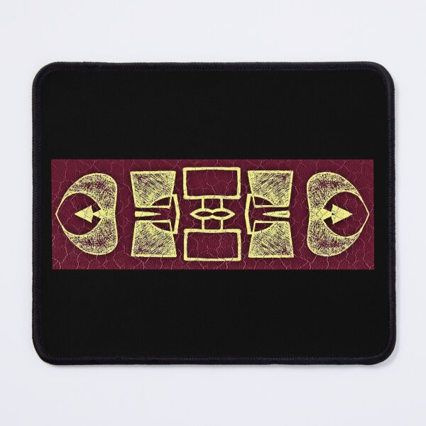 Item preview, African Wax Abstract Symbols Textile Design Red Earth designed and sold by Tony Cisse.