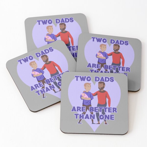 Item preview, Two Dads Are Better Than One gay parenting LGBT parents designed and sold by incurablehippie.