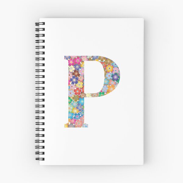 Item preview, Floral, Letter P designed and sold by Clothingspot.