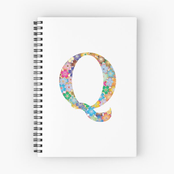 Item preview, Floral, Letter Q designed and sold by Clothingspot.