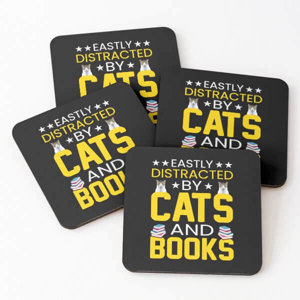 Item preview, Life is better with cats and books designed and sold by superone8.