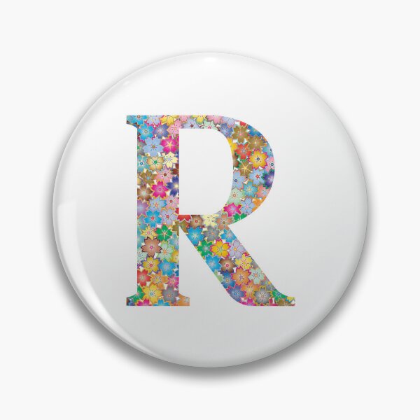 Item preview, Floral, Letter R designed and sold by Clothingspot.
