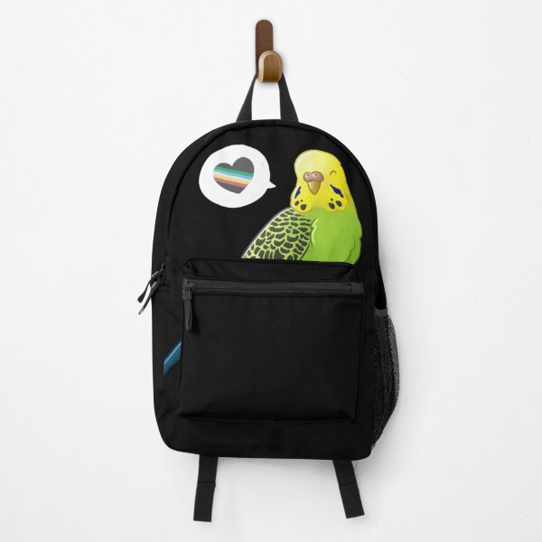 Item preview, Disability Pride Budgie designed and sold by AdoraBirdArt.