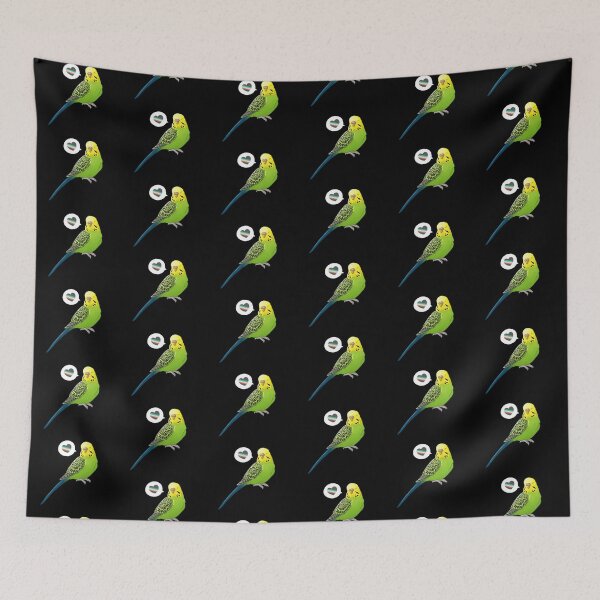 Item preview, Disability Pride Budgie designed and sold by AdoraBirdArt.
