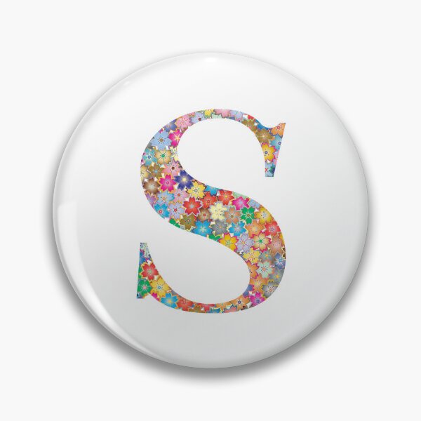 Item preview, Floral, Letter S designed and sold by Clothingspot.