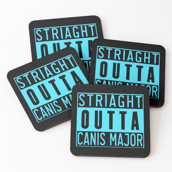 Item preview, Straight Outta Canis Major Blue designed and sold by 622Strands.