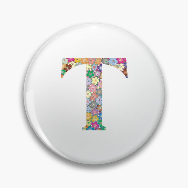 Item preview, Floral, Letter T designed and sold by Clothingspot.