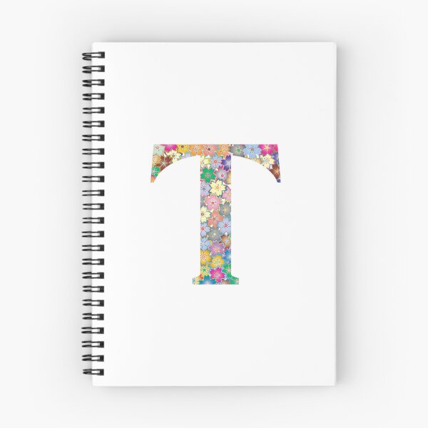 Item preview, Floral, Letter T designed and sold by Clothingspot.