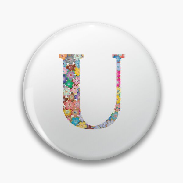 Item preview, Floral, Letter U designed and sold by Clothingspot.
