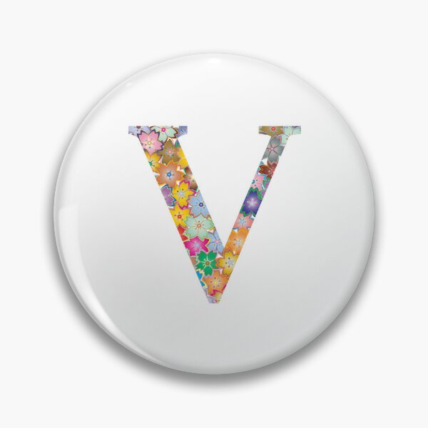 Item preview, Floral, Letter V designed and sold by Clothingspot.