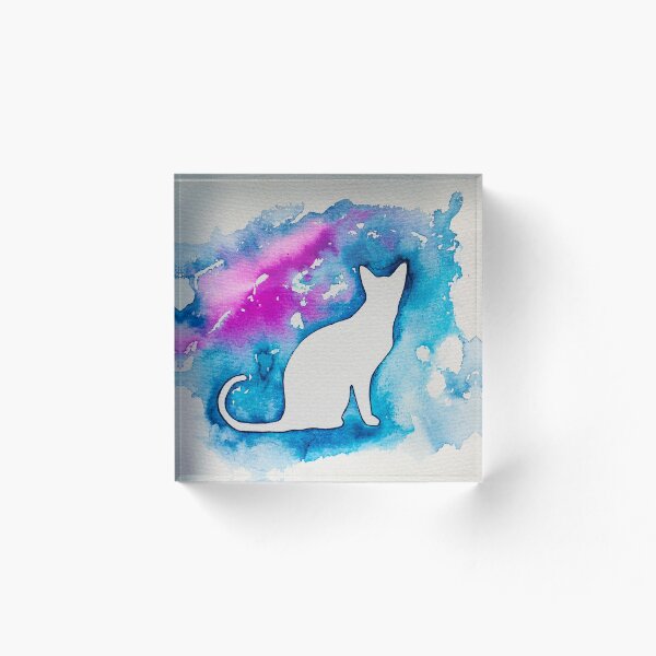Item preview, Kitty in blue  designed and sold by Kissart.