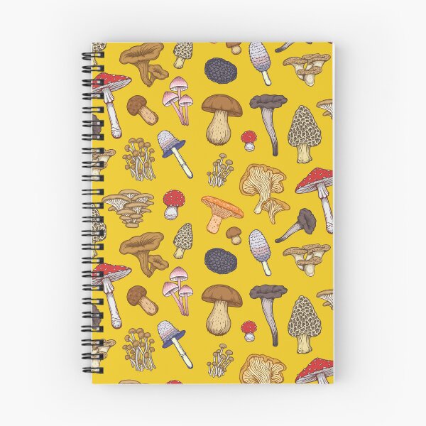Aperçu de l'œuvre Jolis Champignons Sur Jaune créée et vendue par dimakrukart.