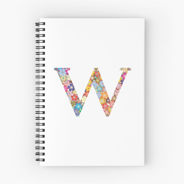 Item preview, Floral, Letter W designed and sold by Clothingspot.