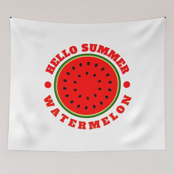 Item preview, Hello Summer Watermelon designed and sold by Fozy-Shop-Tees.