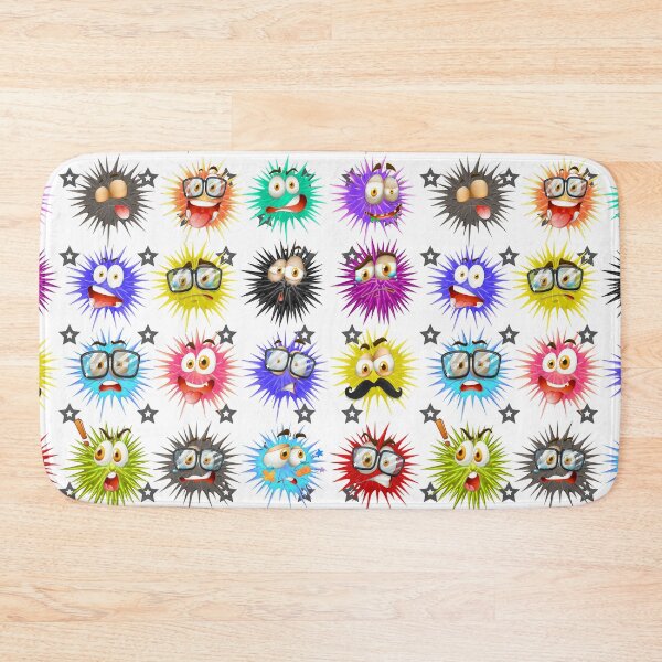 Item preview, Thorny Cartoon Balls with Faces designed and sold by CreativeMagi.