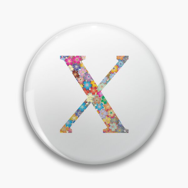 Item preview, Floral, Letter X designed and sold by Clothingspot.