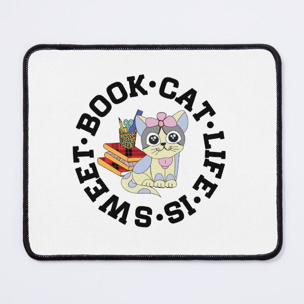 Item preview, Life is better with cats and books designed and sold by superone8.