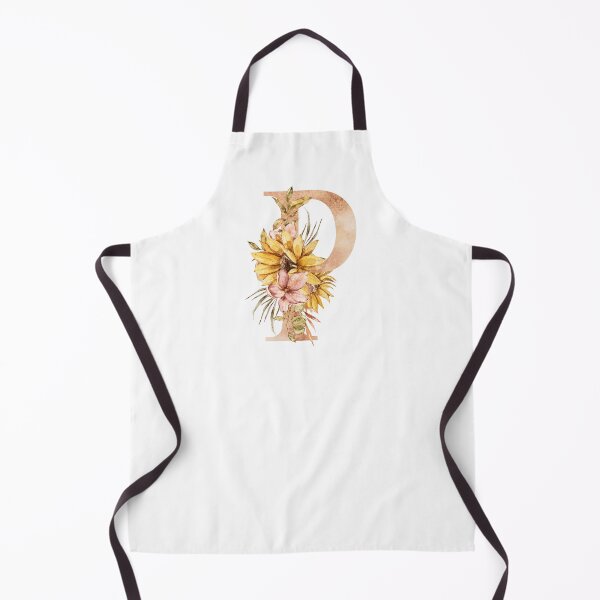 Item preview, Watercolor floral sunflower personalized letter P wedding monogram print designed and sold by tiana-geo.