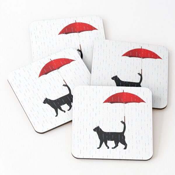 Item preview, Cat in the rain designed and sold by tattooclumsey.