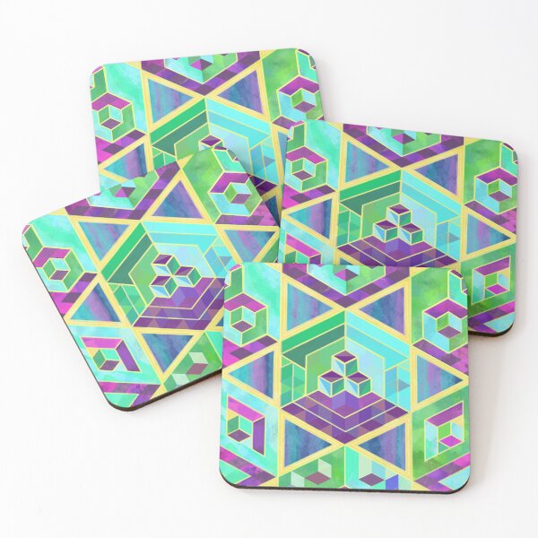 Item preview, Hexagon pattern 004 designed and sold by I N D I Λ N Λ B O N Ξ S.