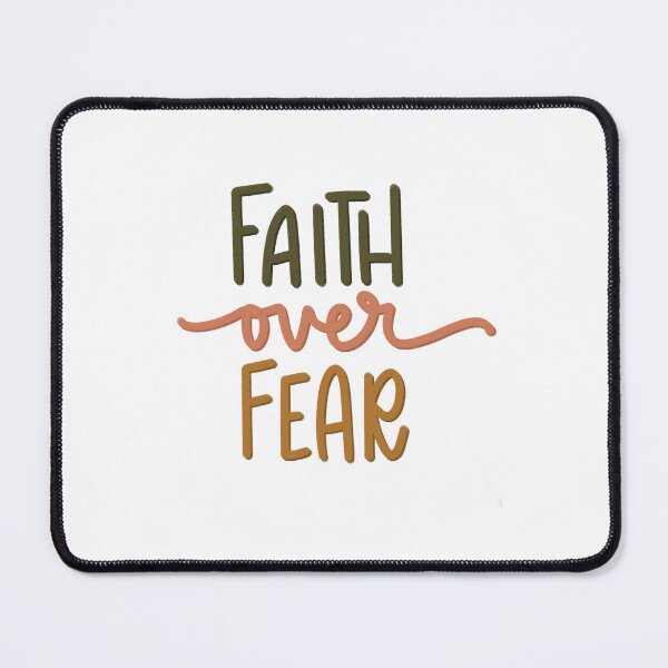 Item preview, Faith Over Fear designed and sold by CCalligraphyCo.