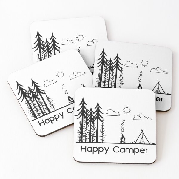 Item preview, Happy Camper designed and sold by Gibbonzo.