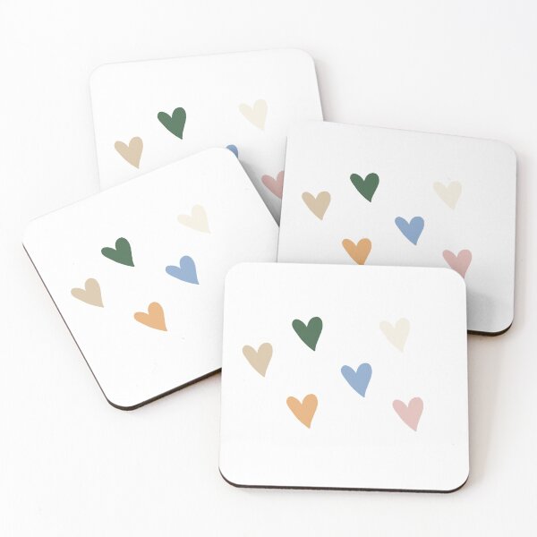 Item preview, Colourful hearts designed and sold by madsgro.