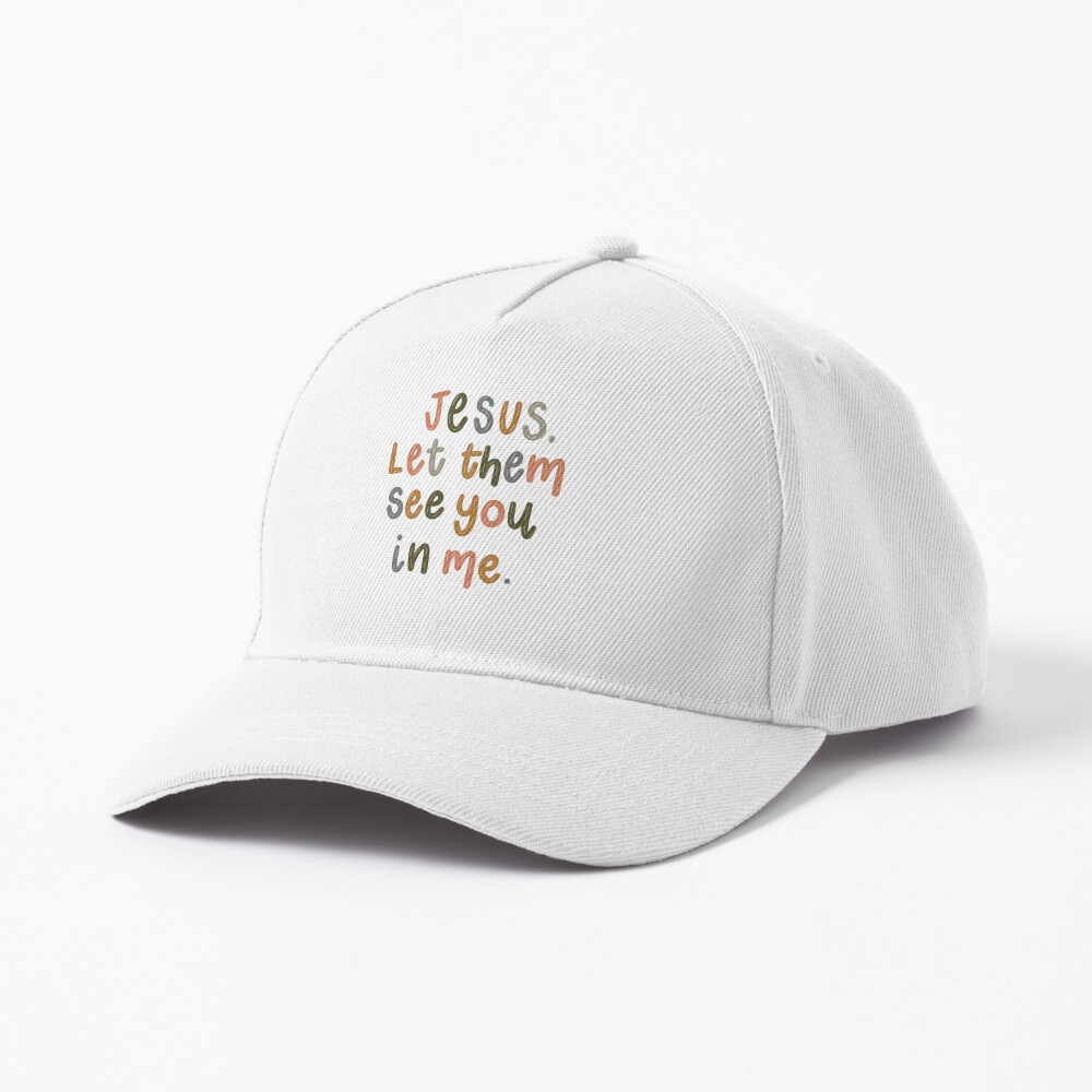 Jesus, Let Them See You in Me Sticker