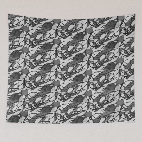 Item preview, Neurographic pattern with a circles and variety shapes by MariDani designed and sold by MariDaniArt.