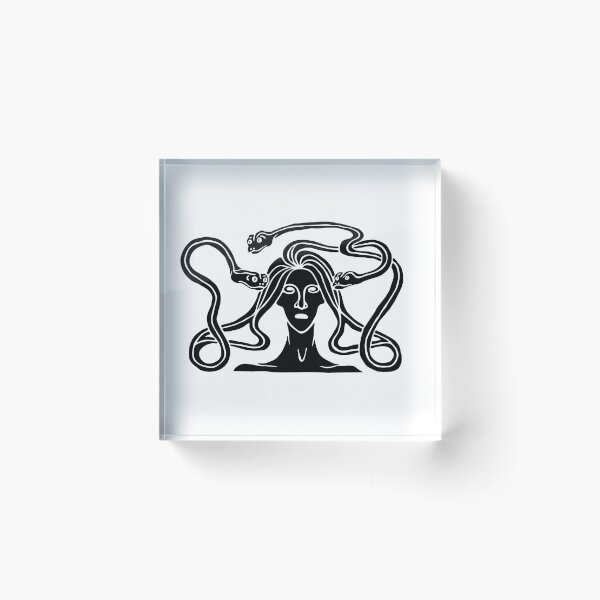 Item preview, Ilustración de Medusa por Tyra Kleen designed and sold by artofthenorth.