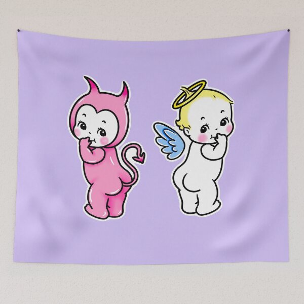 Item preview, Devil & Angel Baby designed and sold by RoyalPantiez.