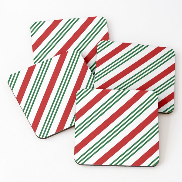 Item preview, Candy Cane Stripes Style 1 in Red and Green designed and sold by Darcy777.