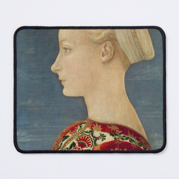 Item preview, Profile Portrait of a Young Lady Painting designed and sold by Anaksarxos.