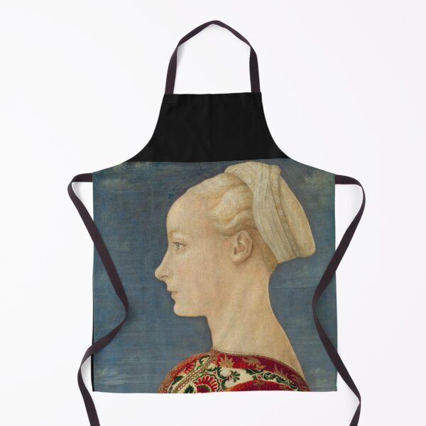 Item preview, Profile Portrait of a Young Lady Painting designed and sold by Anaksarxos.