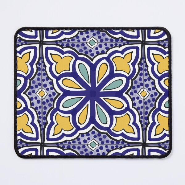 Item preview, Blue and yellow Portuguese hand painted tiles designed and sold by MartaCrokis.