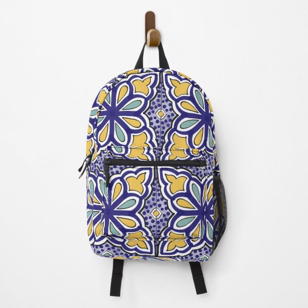 Item preview, Blue and yellow Portuguese hand painted tiles designed and sold by MartaCrokis.