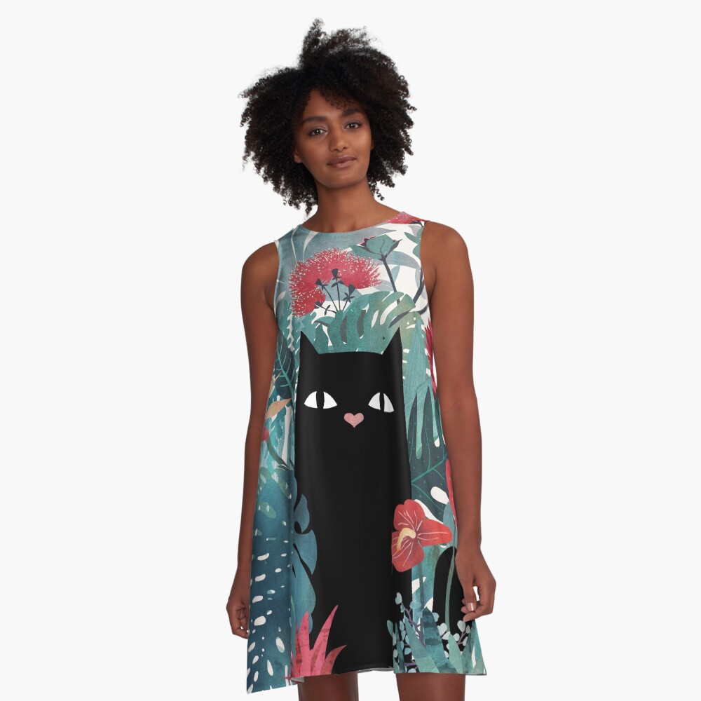 Popoki A-Line Dress
