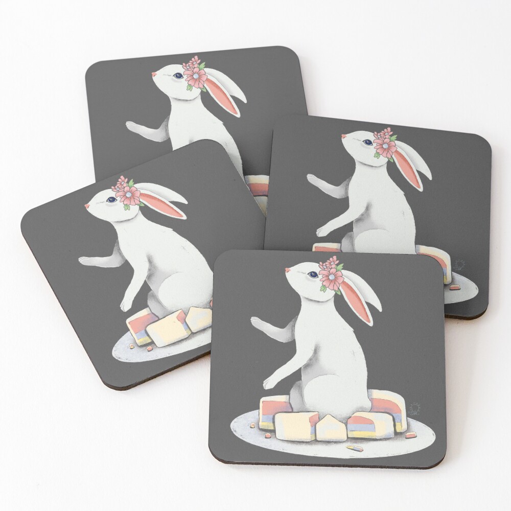 Item preview, Coasters (Set of 4) designed and sold by marleywrightart.
