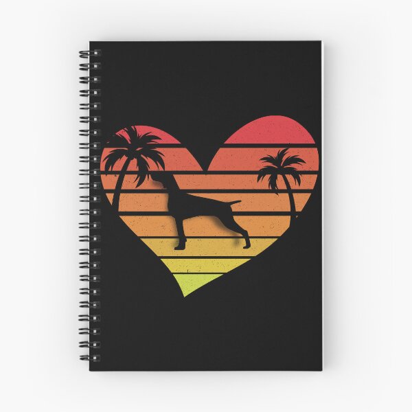 Item preview, Love weimaraner Retro Sunset Dog  designed and sold by sbe-zone.