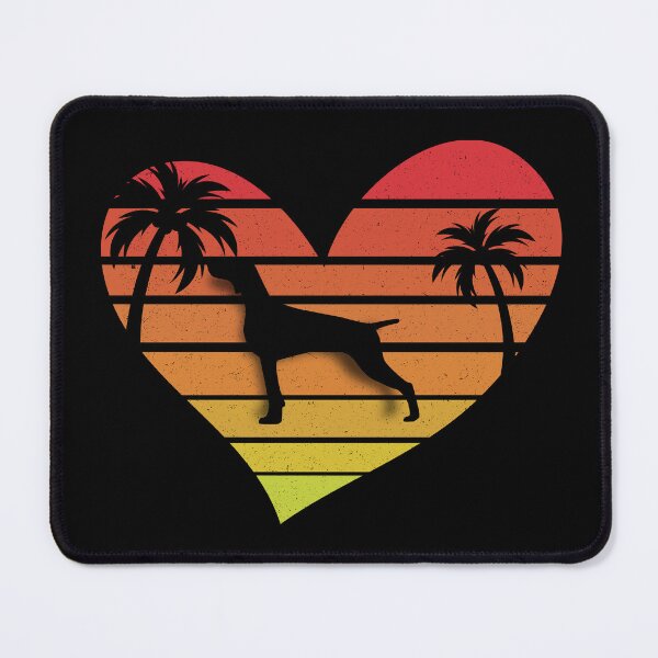 Item preview, Love weimaraner Retro Sunset Dog designed and sold by sbe-zone.