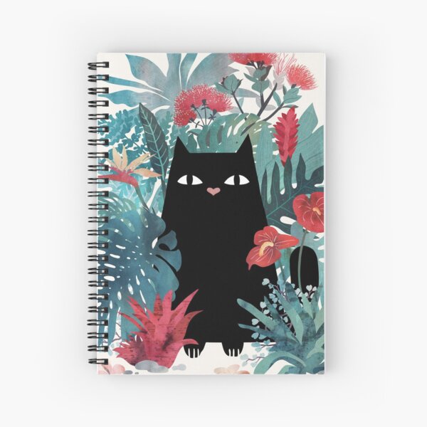 Popoki Spiral Notebook